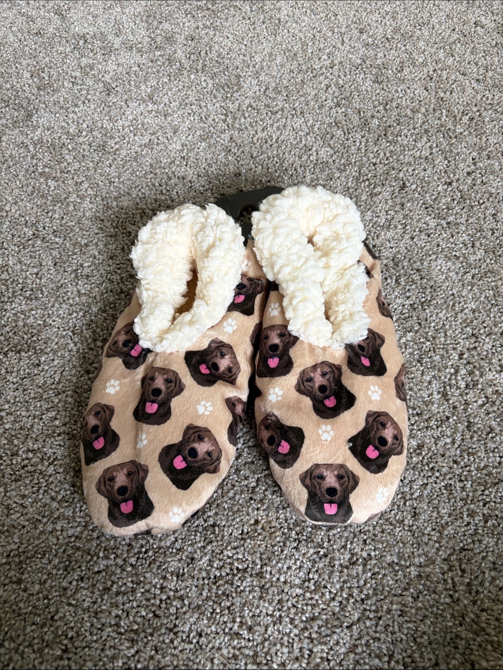 New golden retriever slippers
